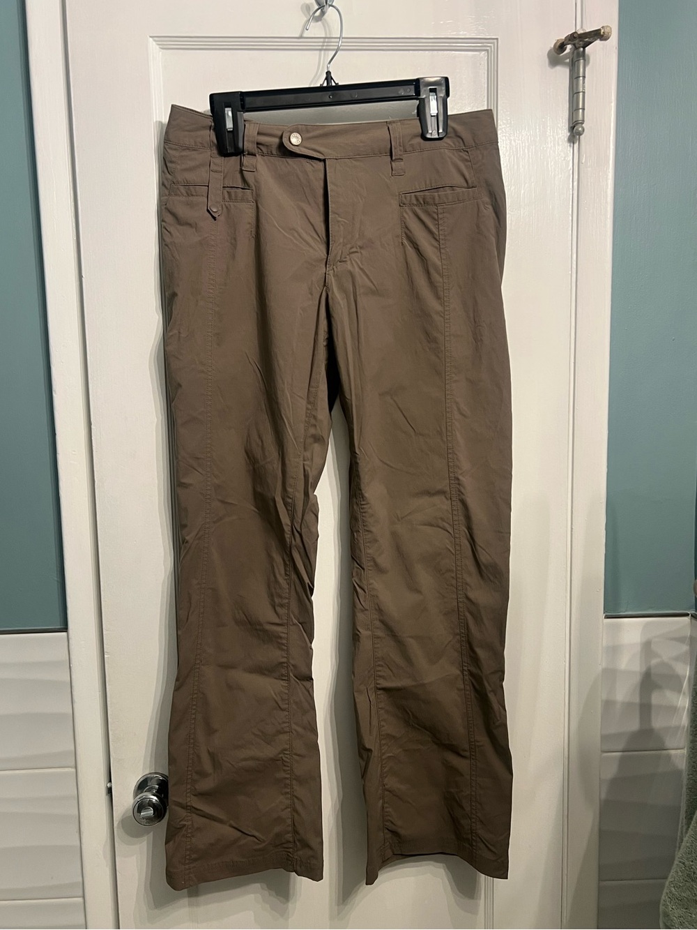 Royal Robbins Brown Performance Technical Pants- womens size 10- adventure
